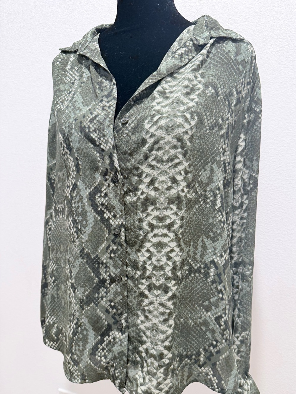 H&M Snake-Print Blouse - Picture 6 of 6